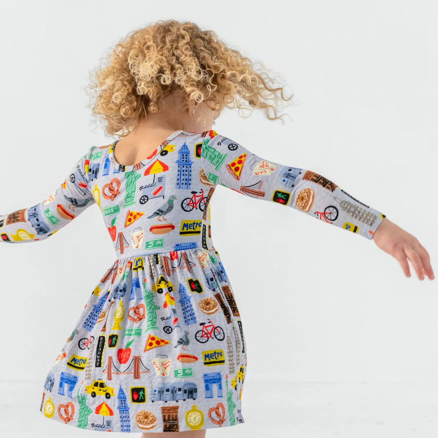 The Big Apple Skater Dress with Bodysuit