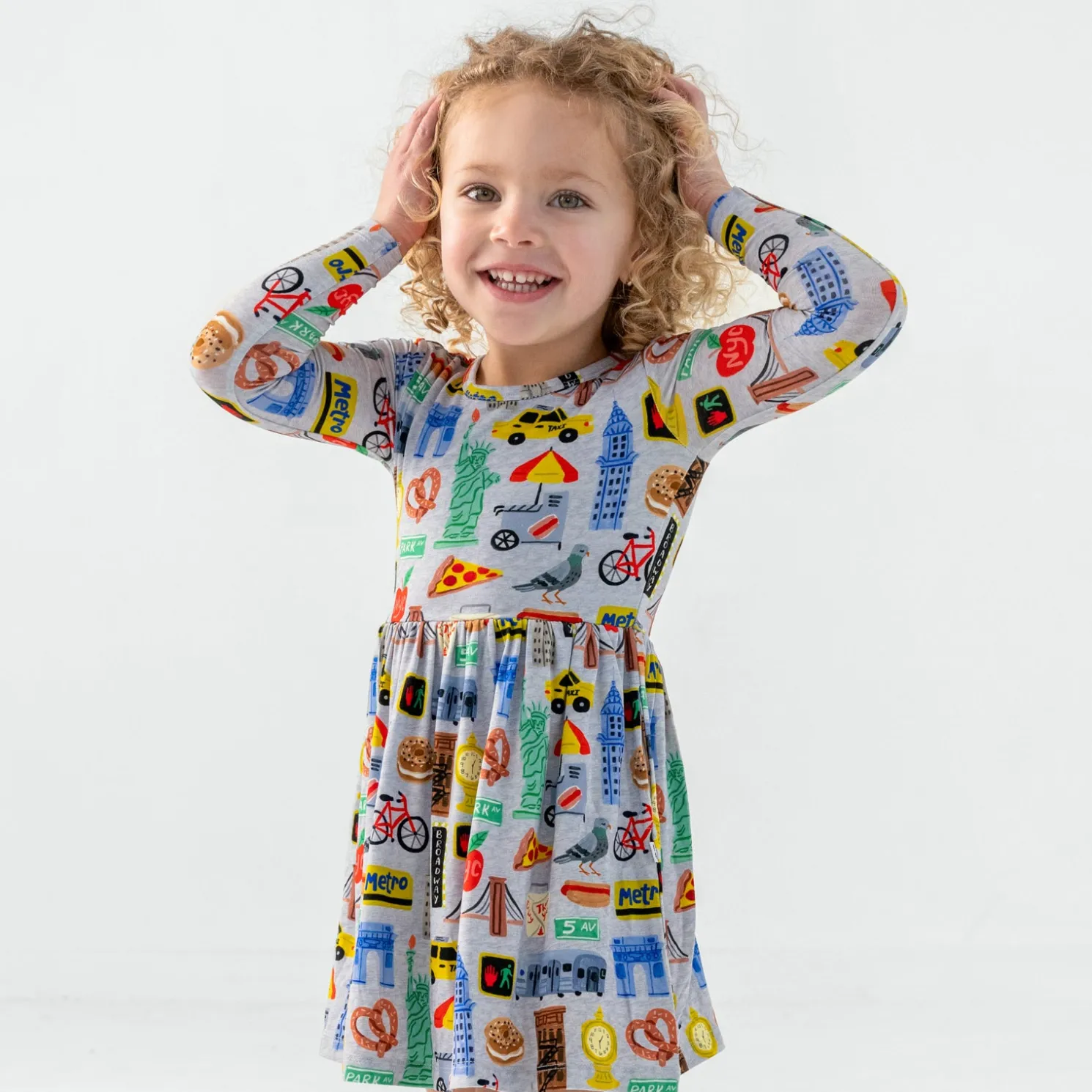 The Big Apple Skater Dress with Bodysuit