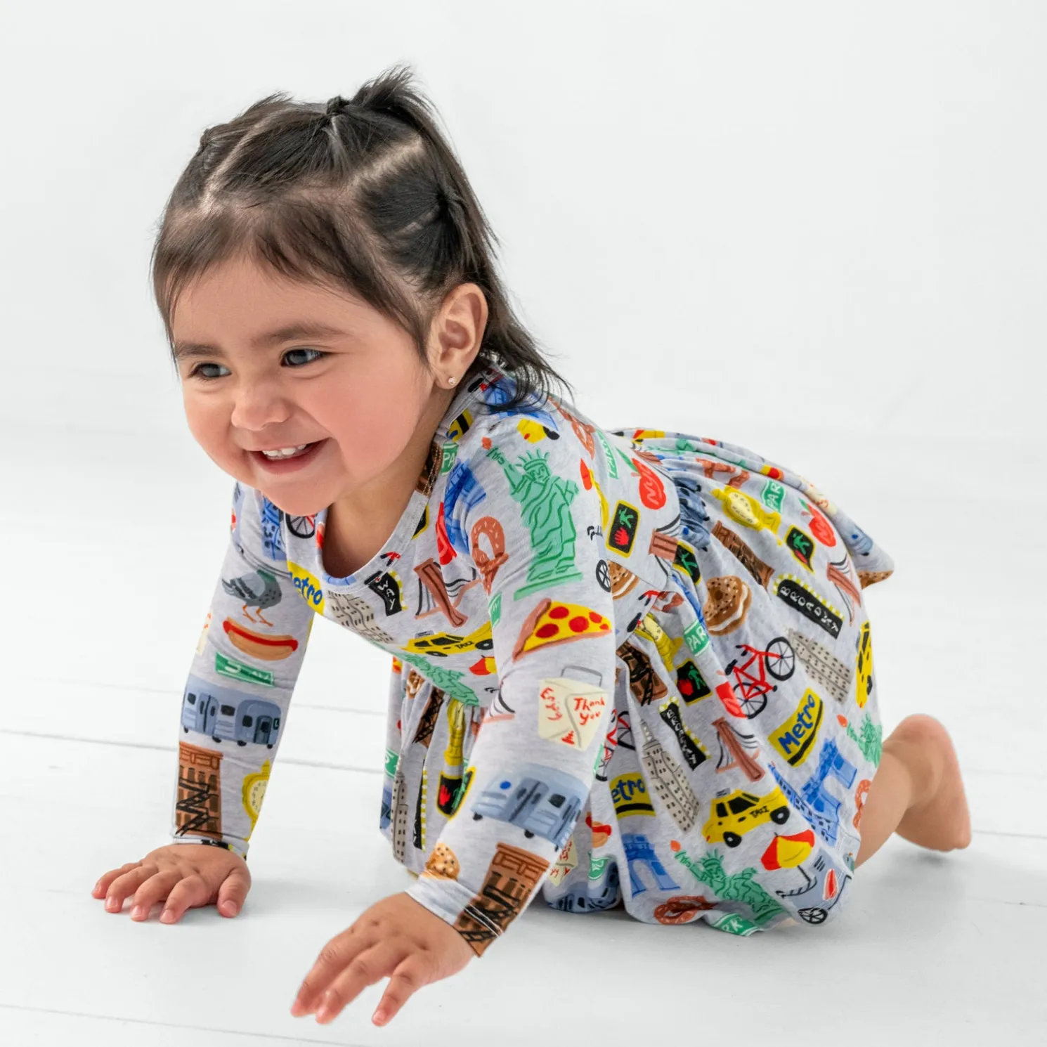 The Big Apple Skater Dress with Bodysuit