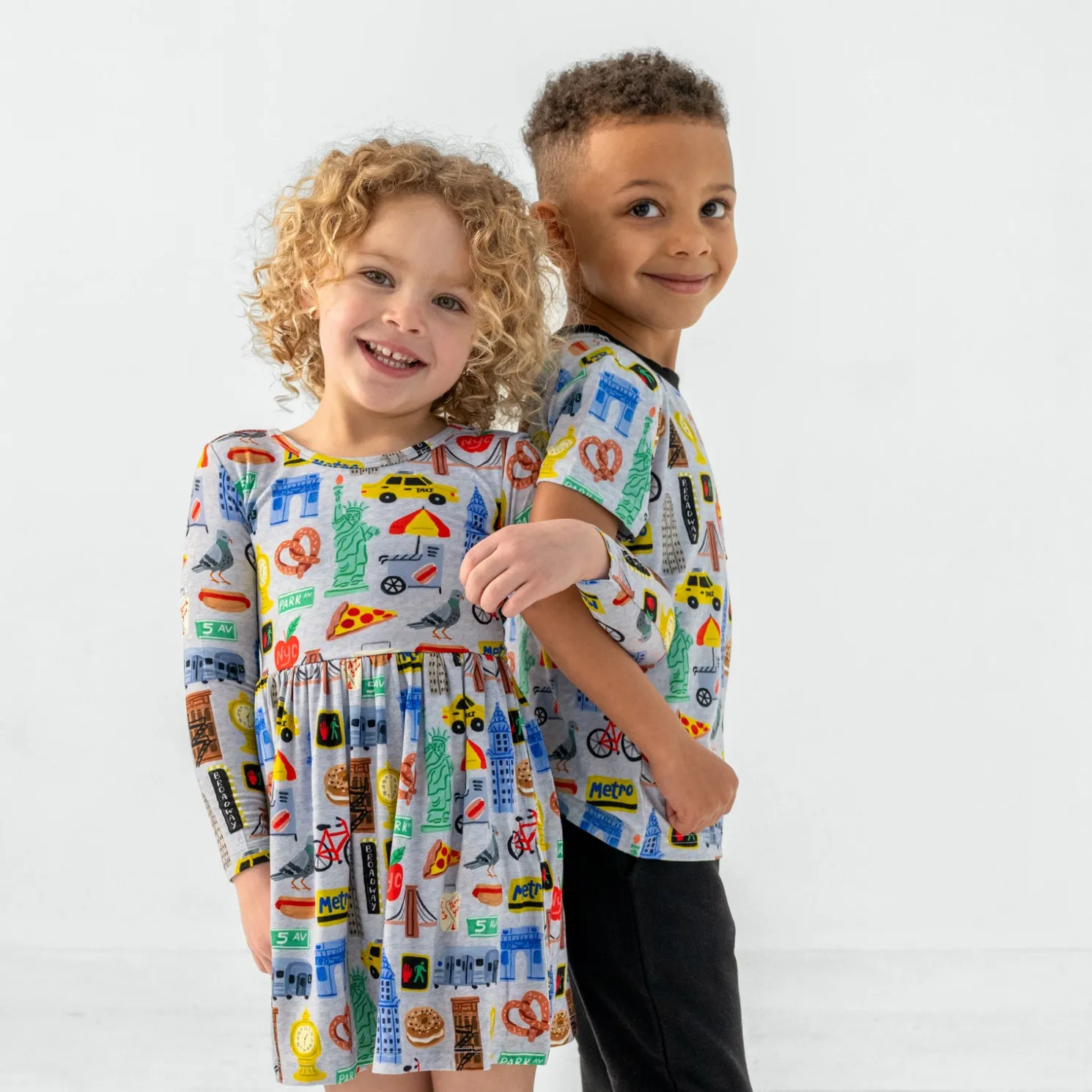 The Big Apple Skater Dress with Bodysuit