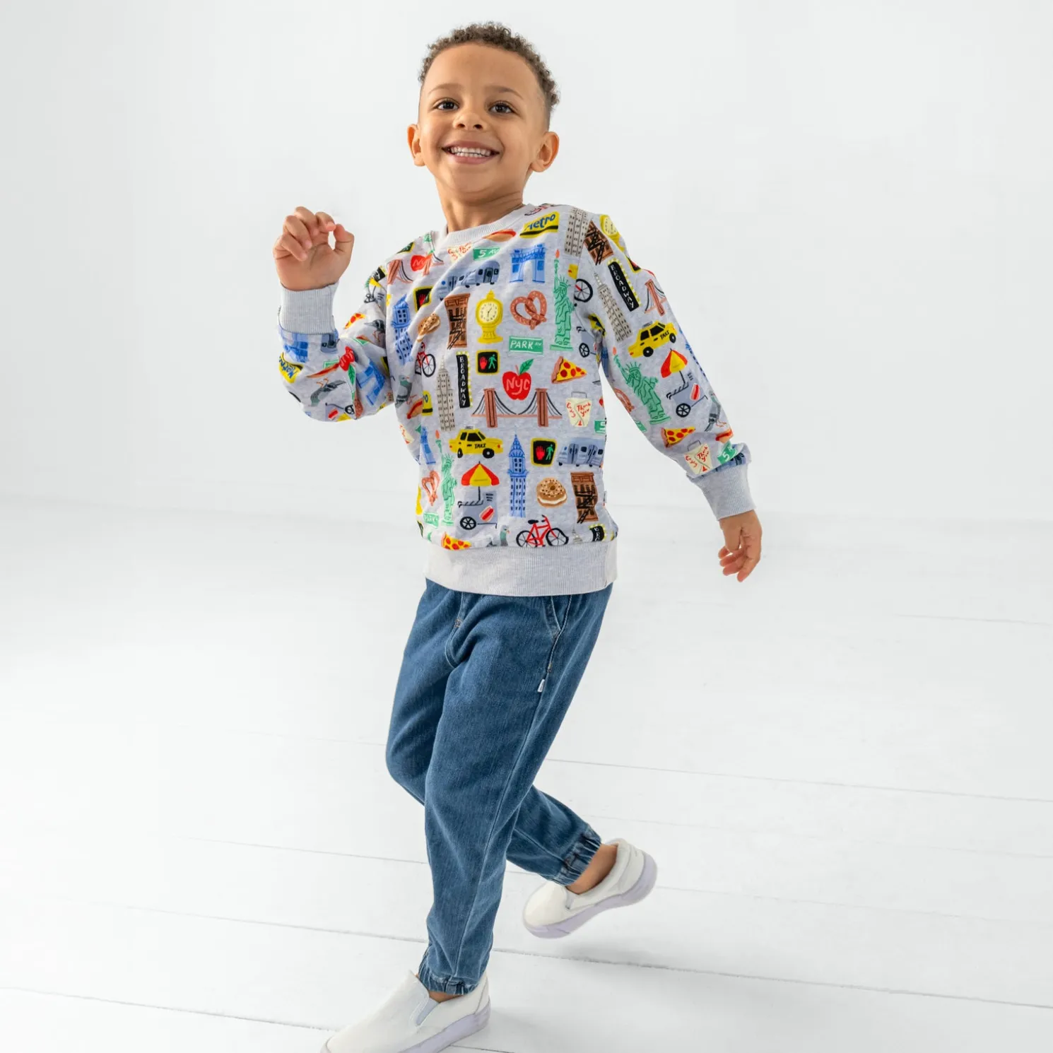 The Big Apple Crewneck Sweatshirt