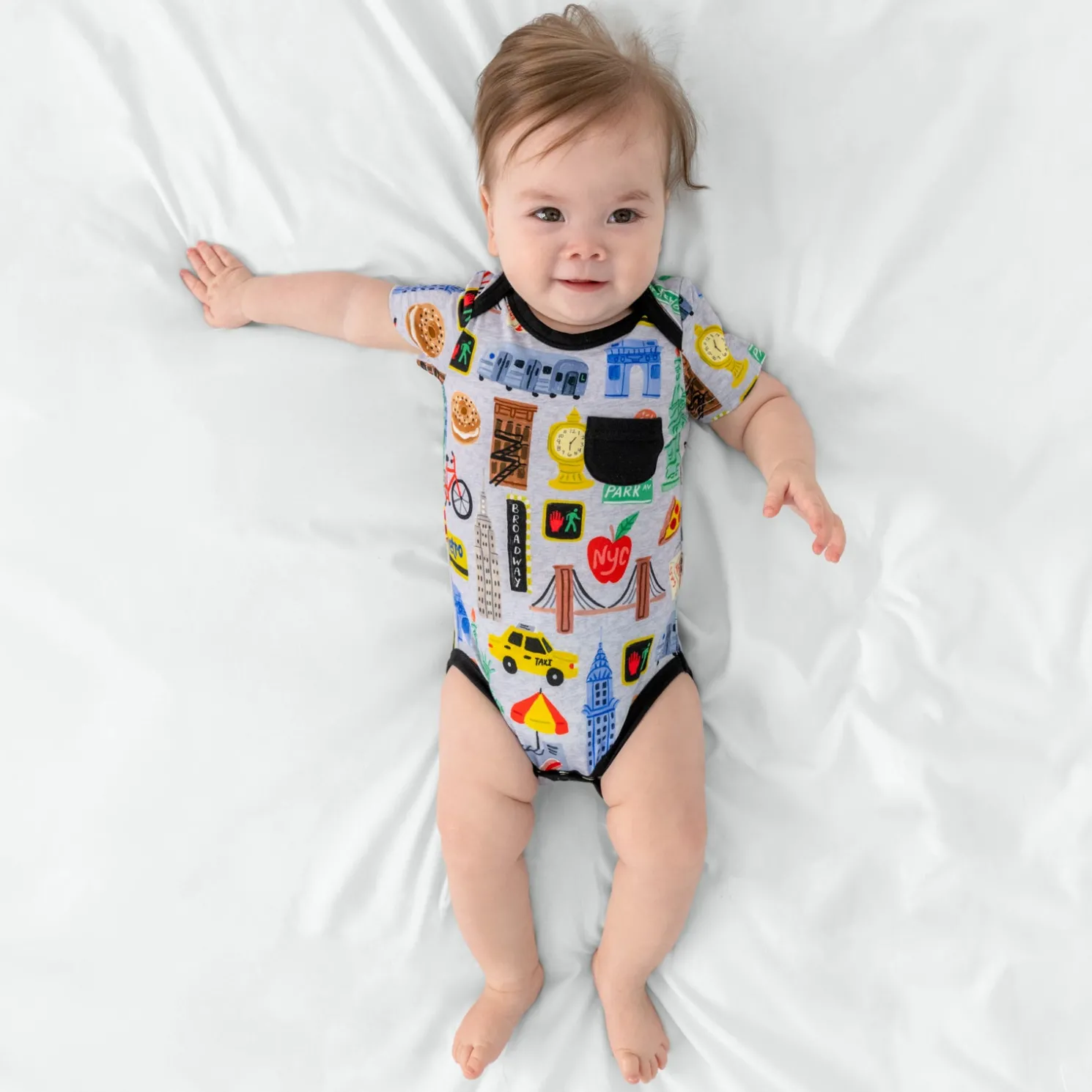 The Big Apple Pocket Bodysuit