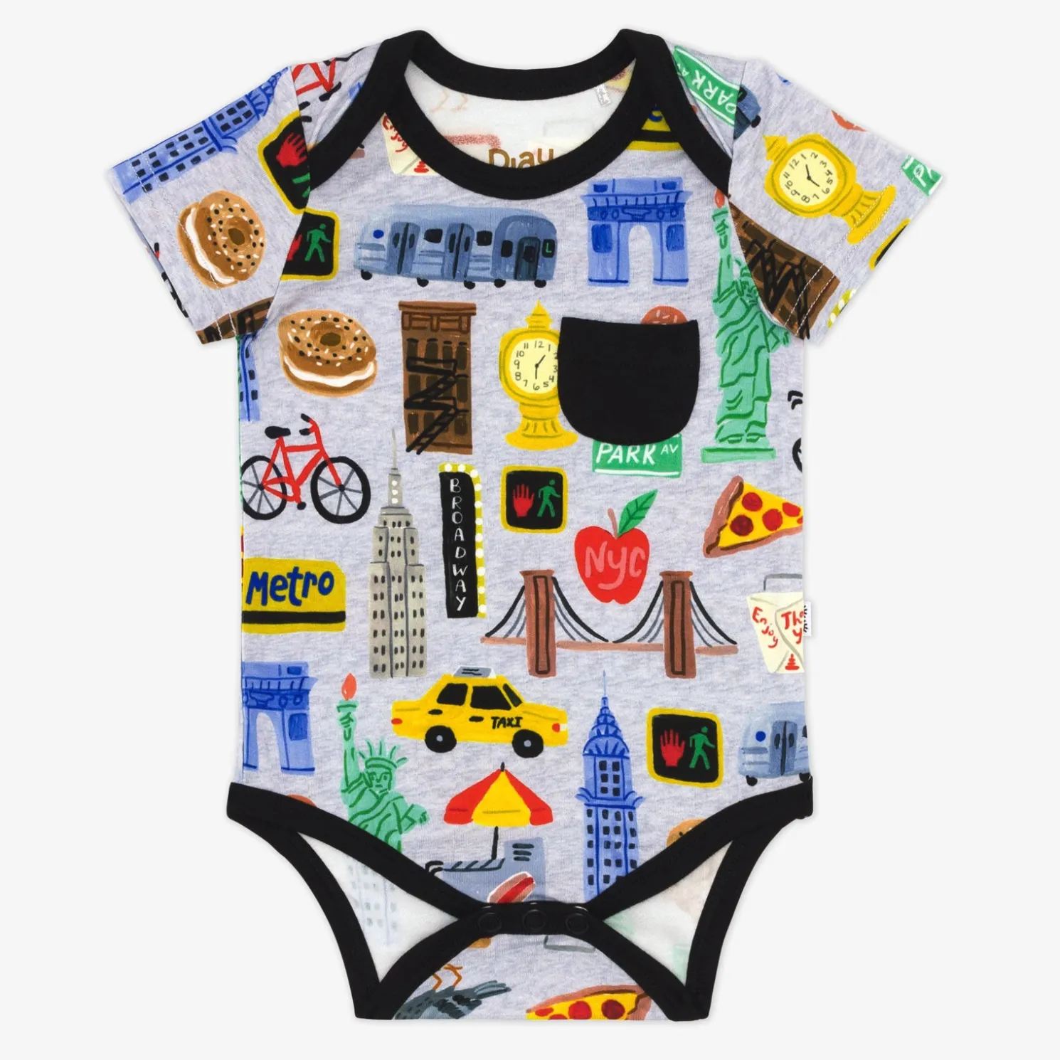 The Big Apple Pocket Bodysuit