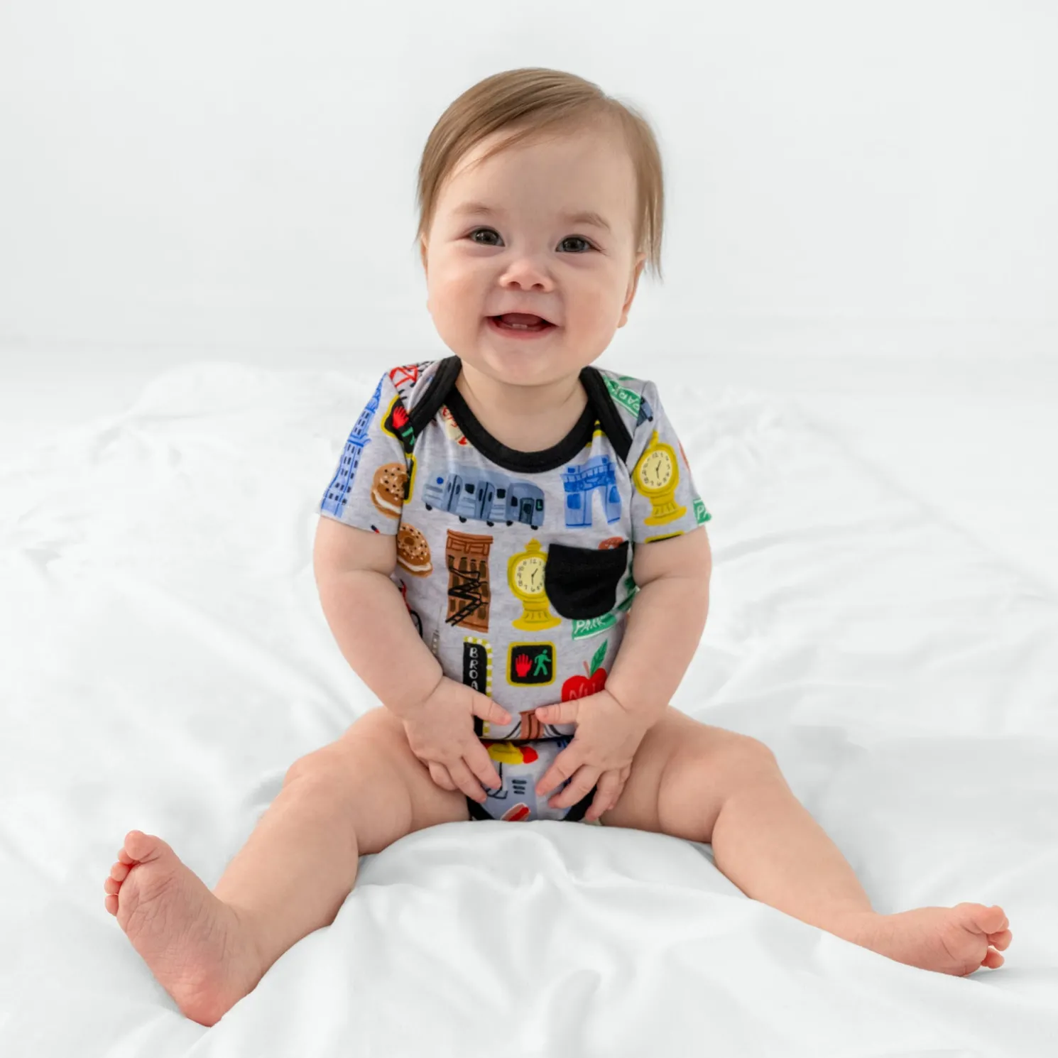 The Big Apple Pocket Bodysuit