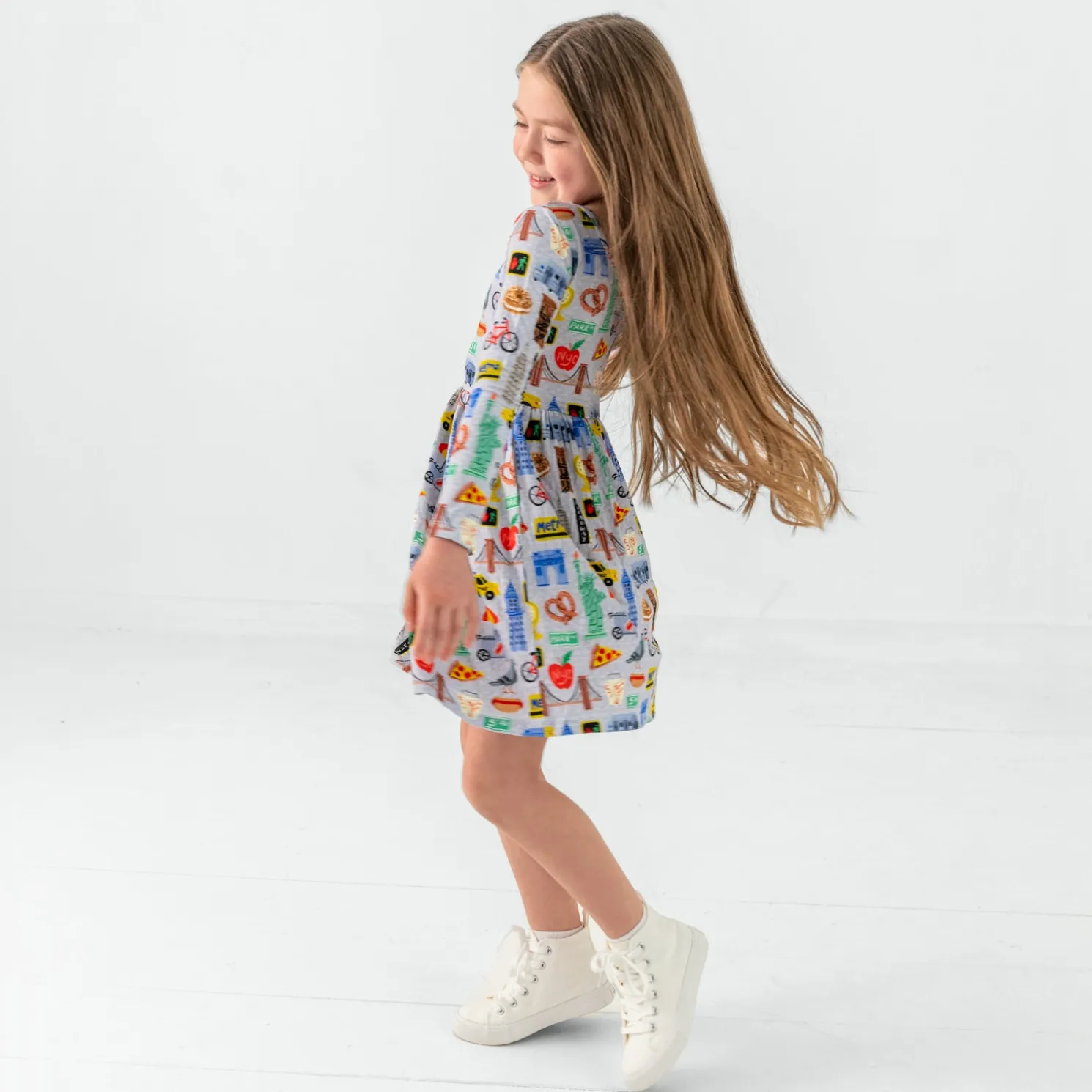 The Big Apple Skater Dress