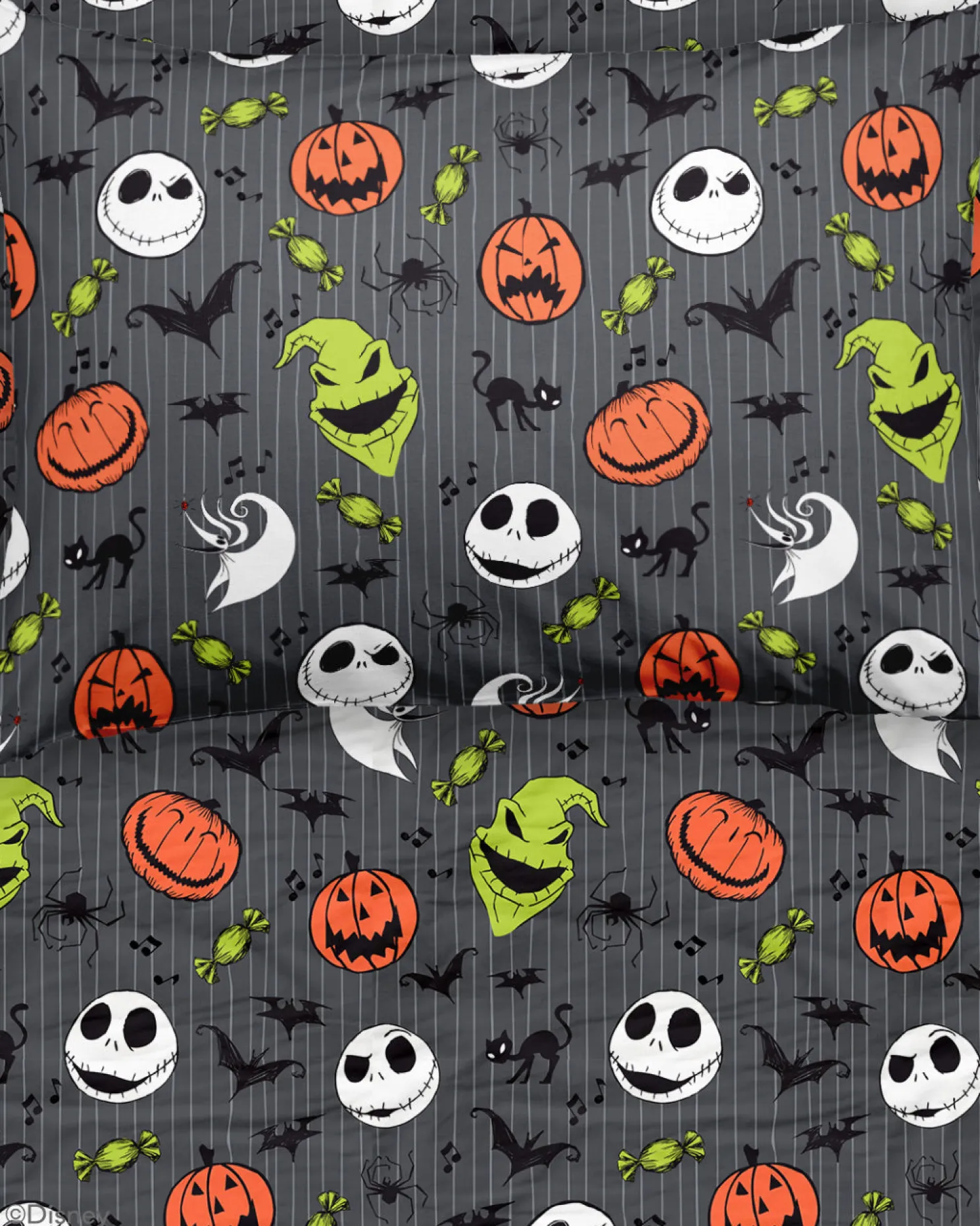 The Nightmare Before Christmas Twin Sheet Set