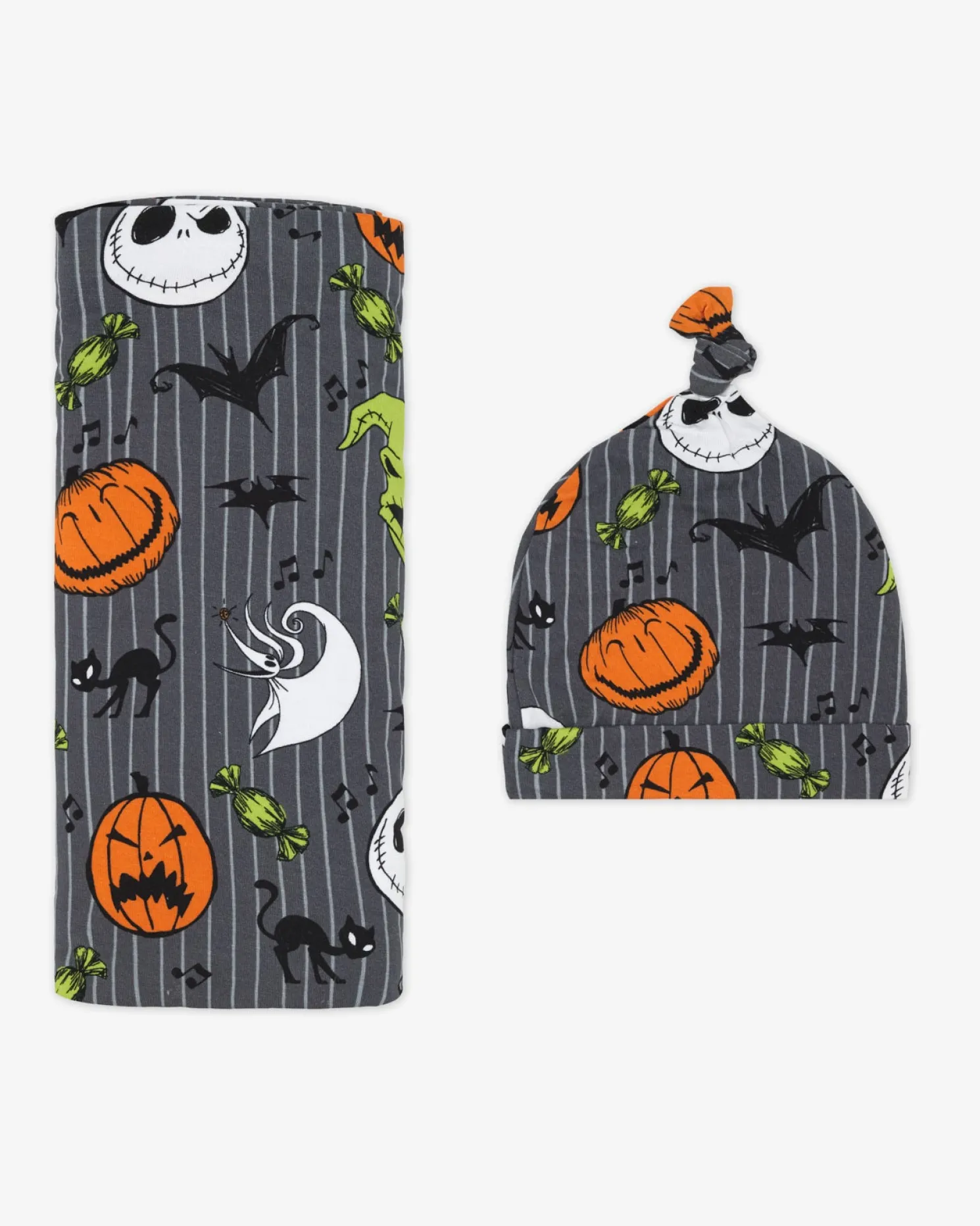 The Nightmare Before Christmas Swaddle & Hat Set