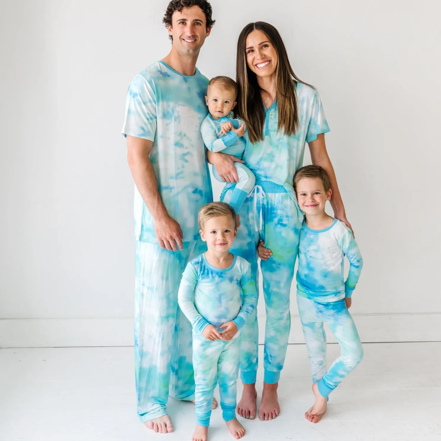 Tidepool Watercolor Men's Pajama Pants