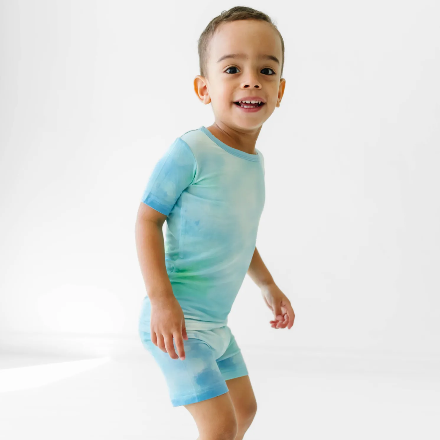 Tidepool Watercolor Two-Piece Pajama Set