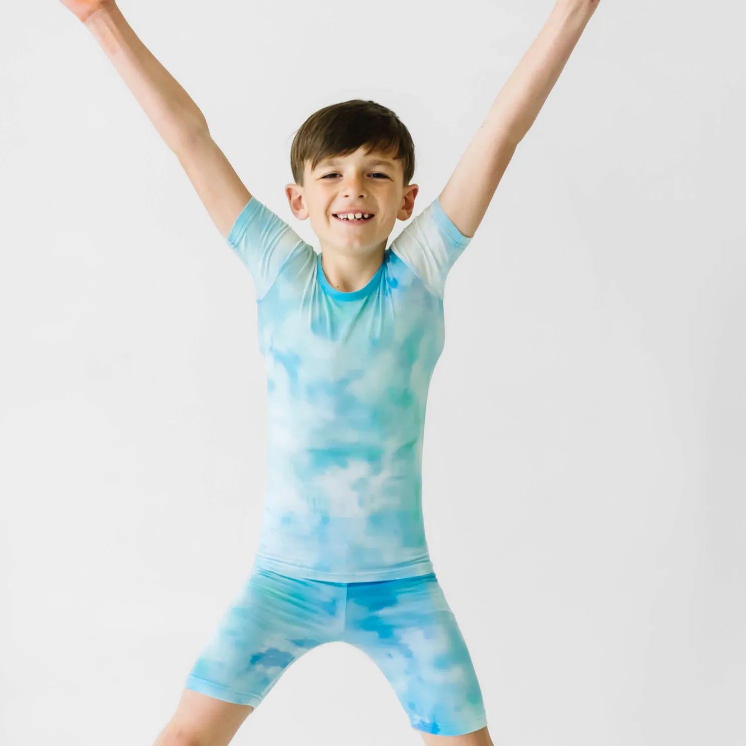 Tidepool Watercolor Two-Piece Pajama Set