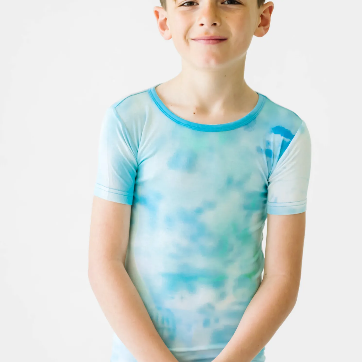 Tidepool Watercolor Two-Piece Pajama Set