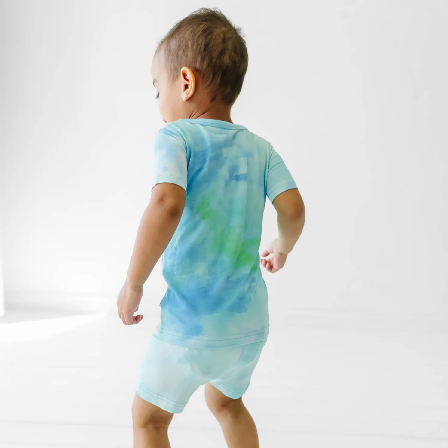Tidepool Watercolor Two-Piece Pajama Set