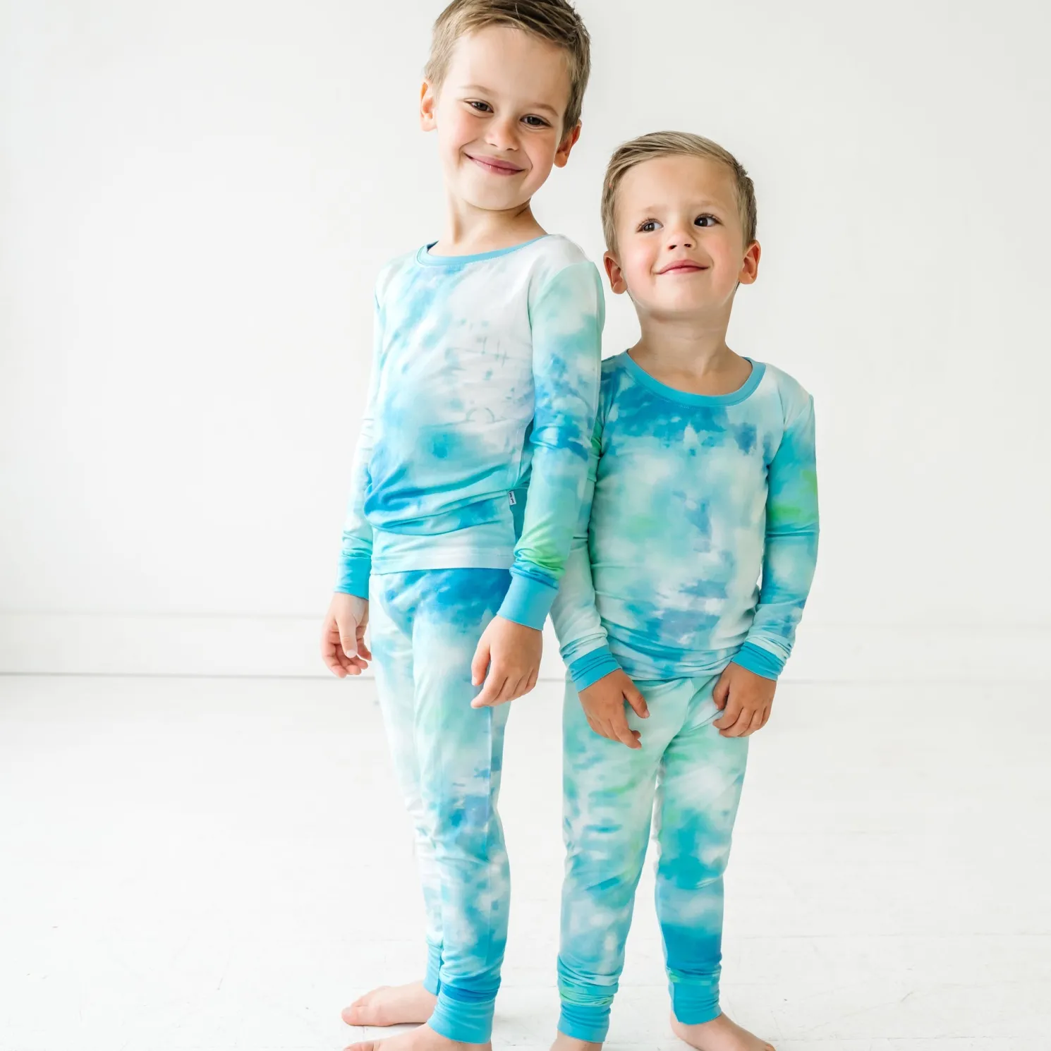 Tidepool Watercolor Two-Piece Pajama Set