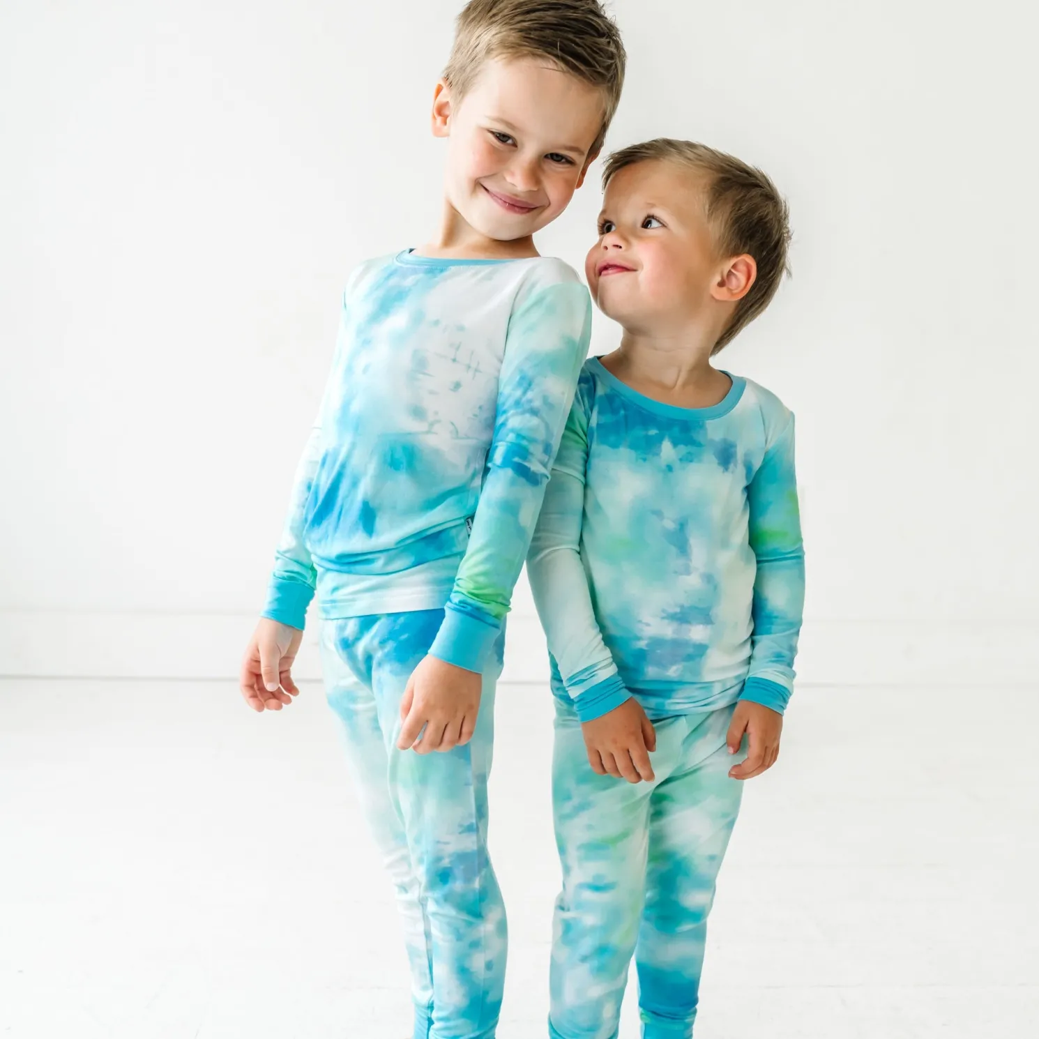Tidepool Watercolor Two-Piece Pajama Set