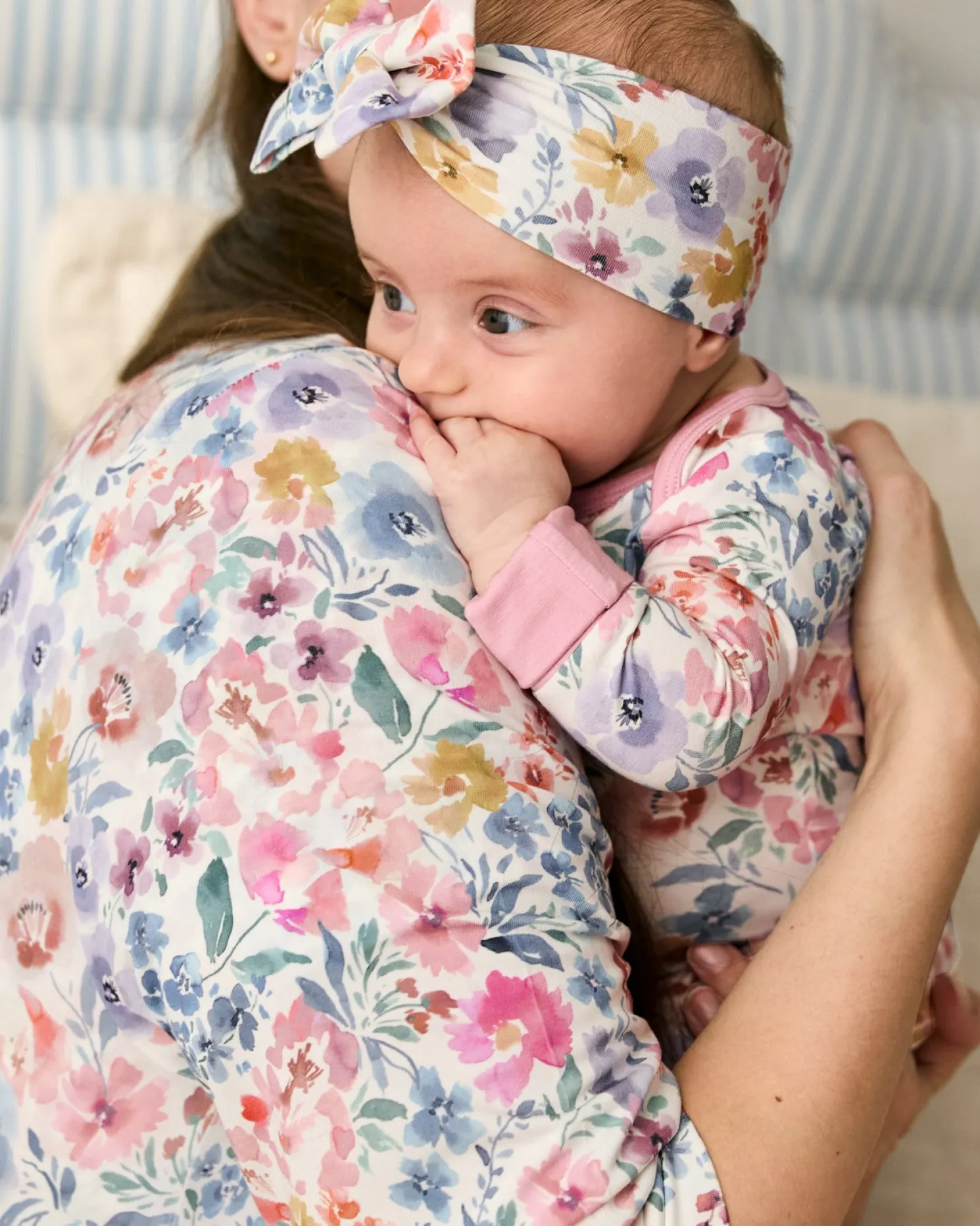 Tiny Blooms Luxe Bow Headband