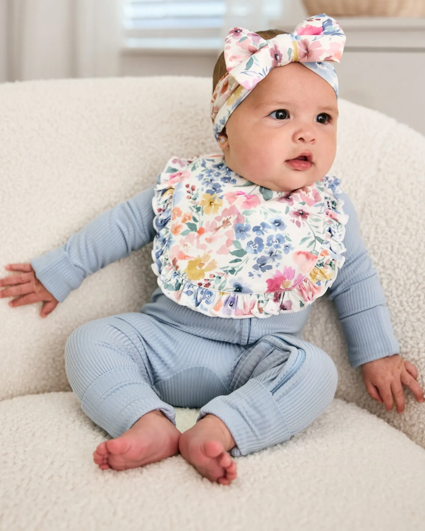 Tiny Blooms Luxe Bow Headband