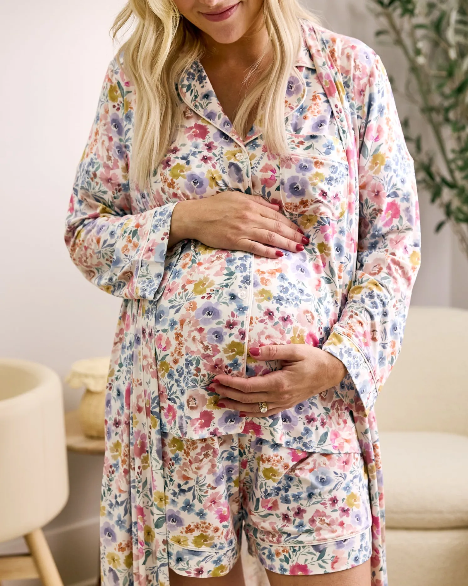 Tiny Blooms Women's Pajama Set