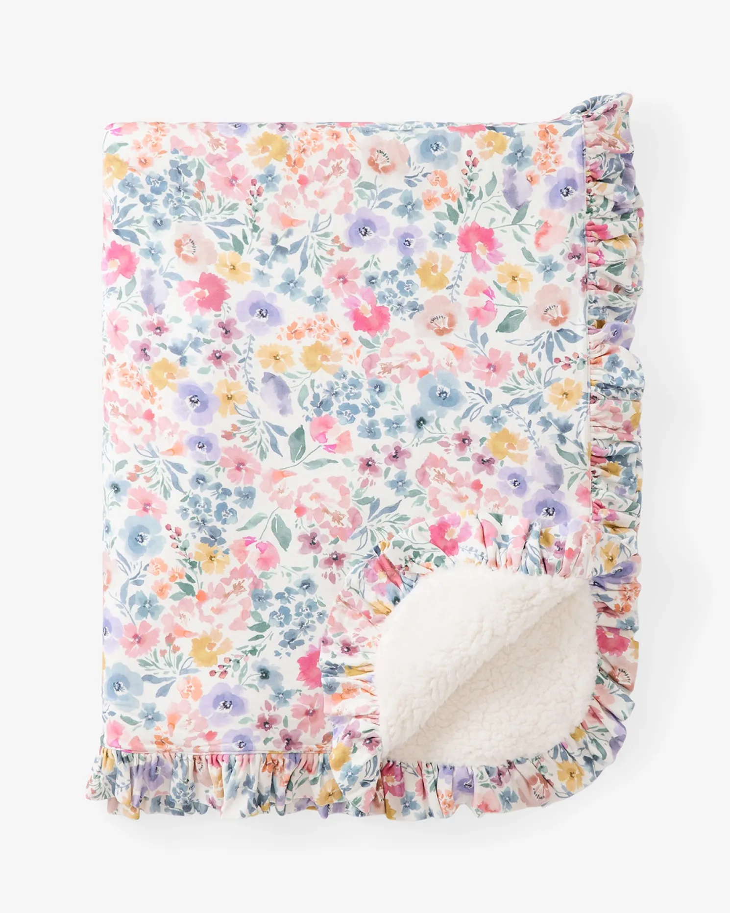 Tiny Blooms Ruffle Mini Cloud Blanket®