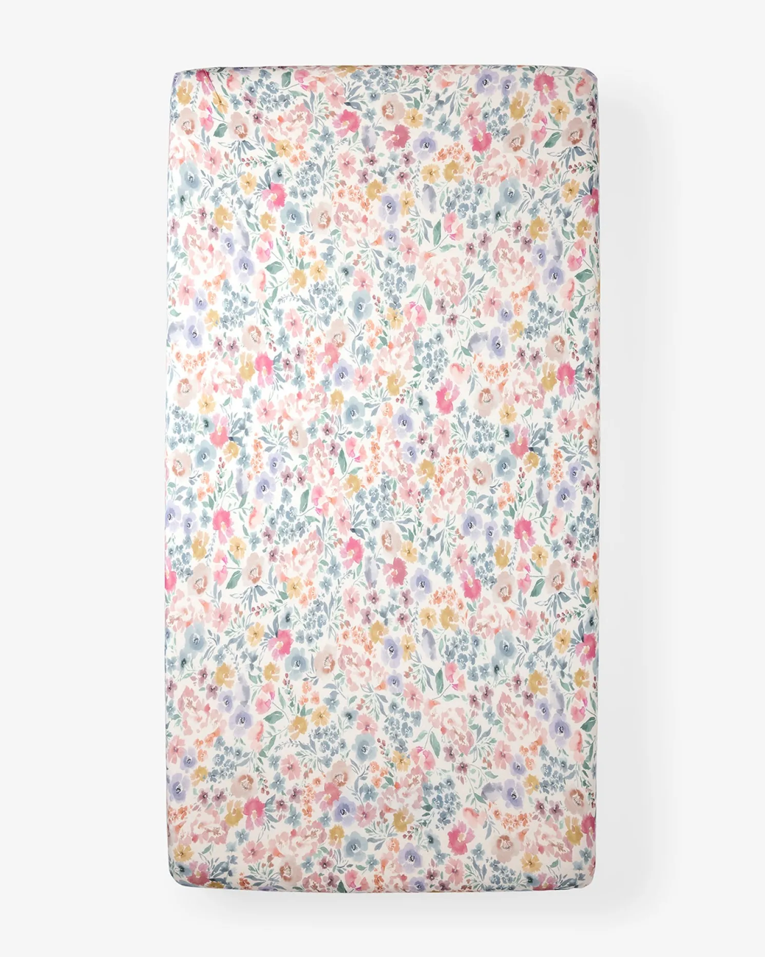 Tiny Blooms Fitted Mini Crib Sheet