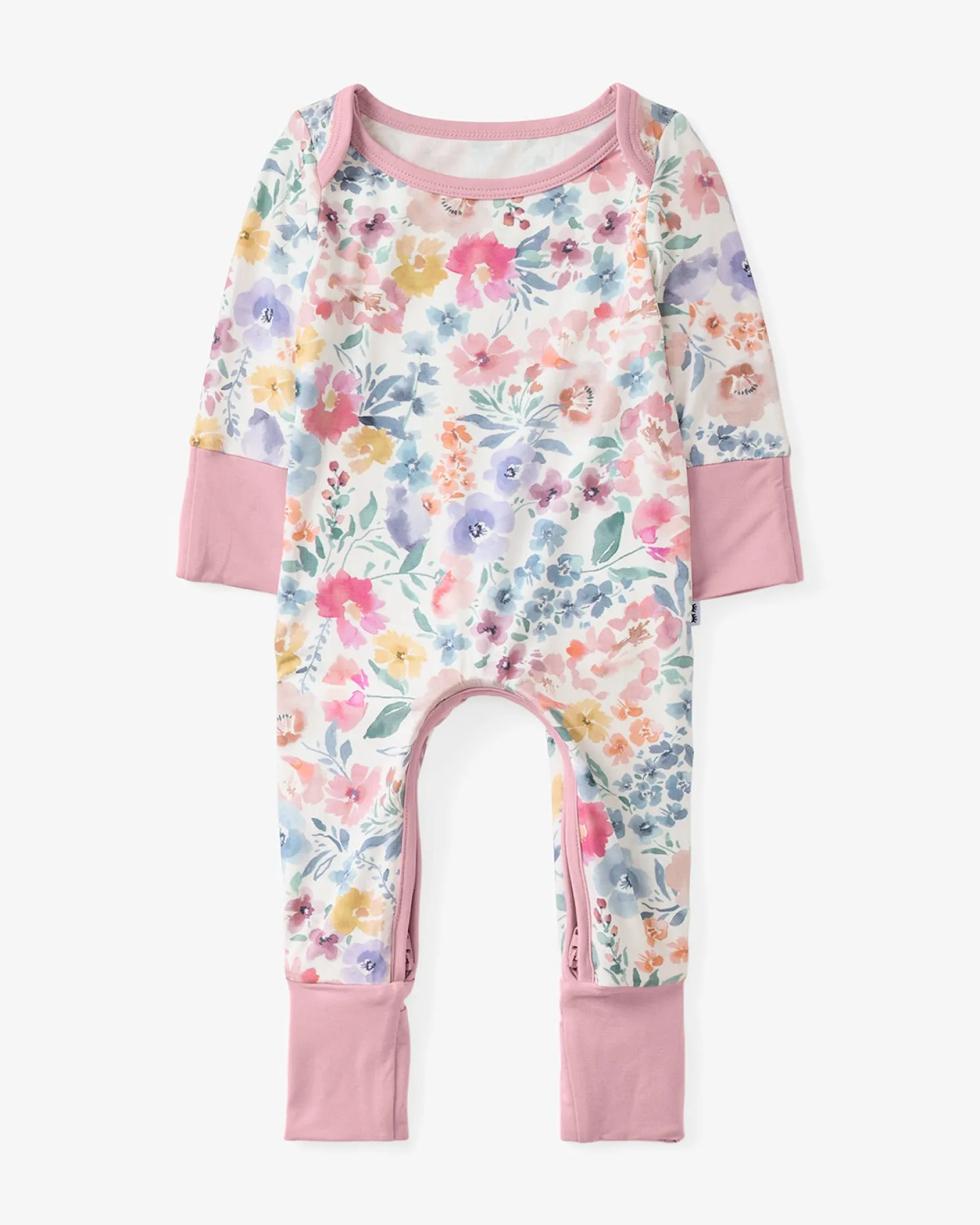 Tiny Blooms Crescent Zippy