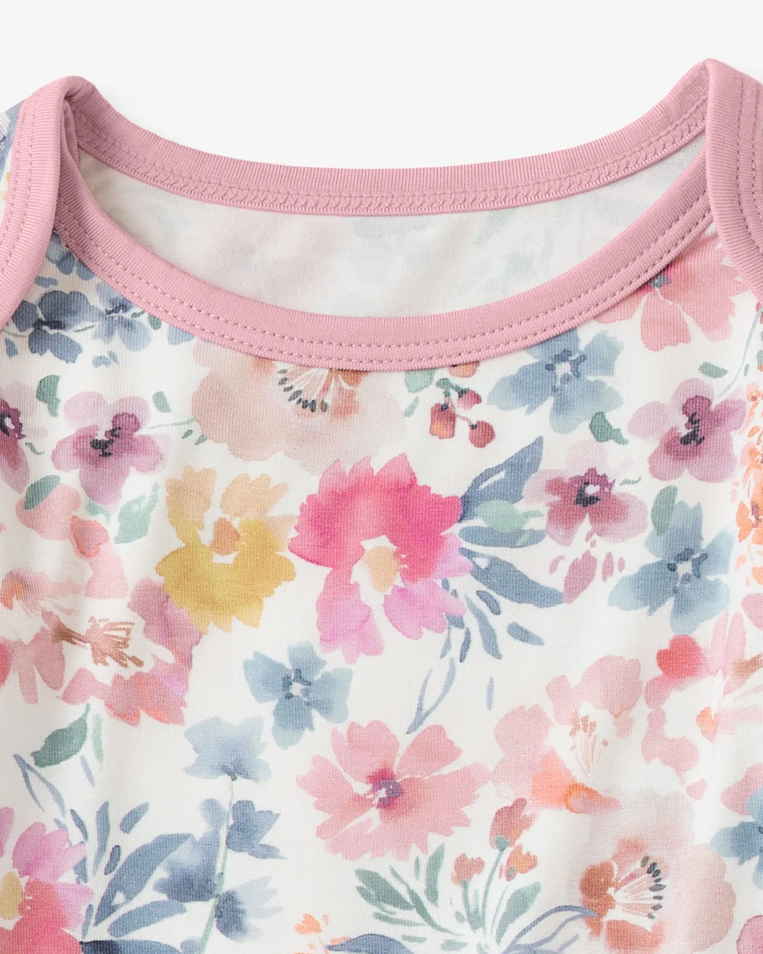 Tiny Blooms Crescent Zippy