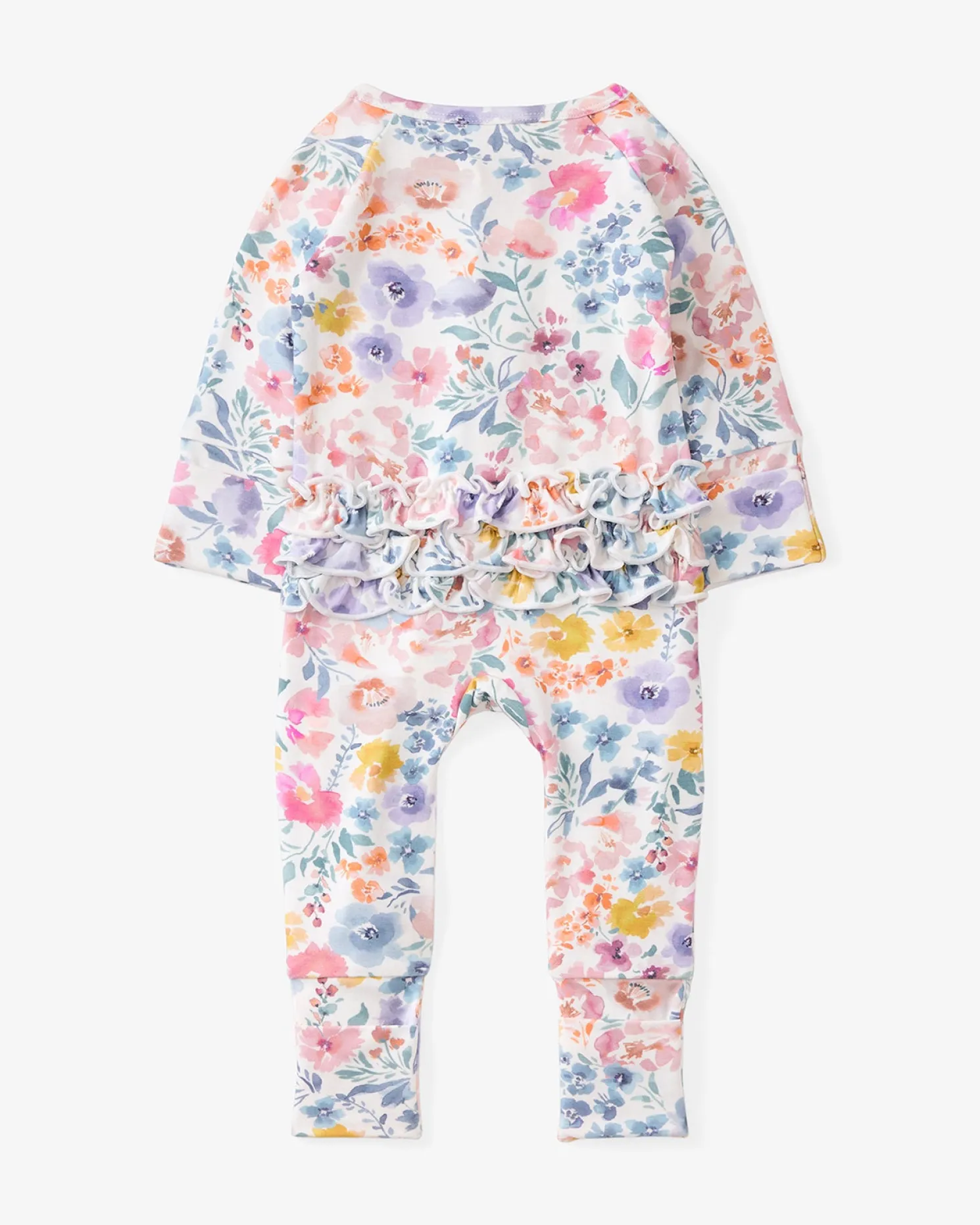 Tiny Blooms Ruffle Zippy