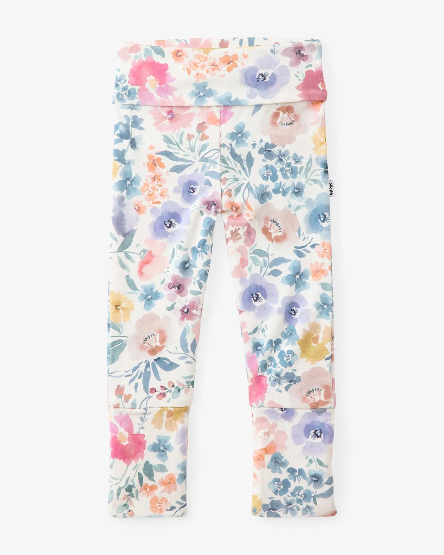 Tiny Blooms Fold-Over Legging