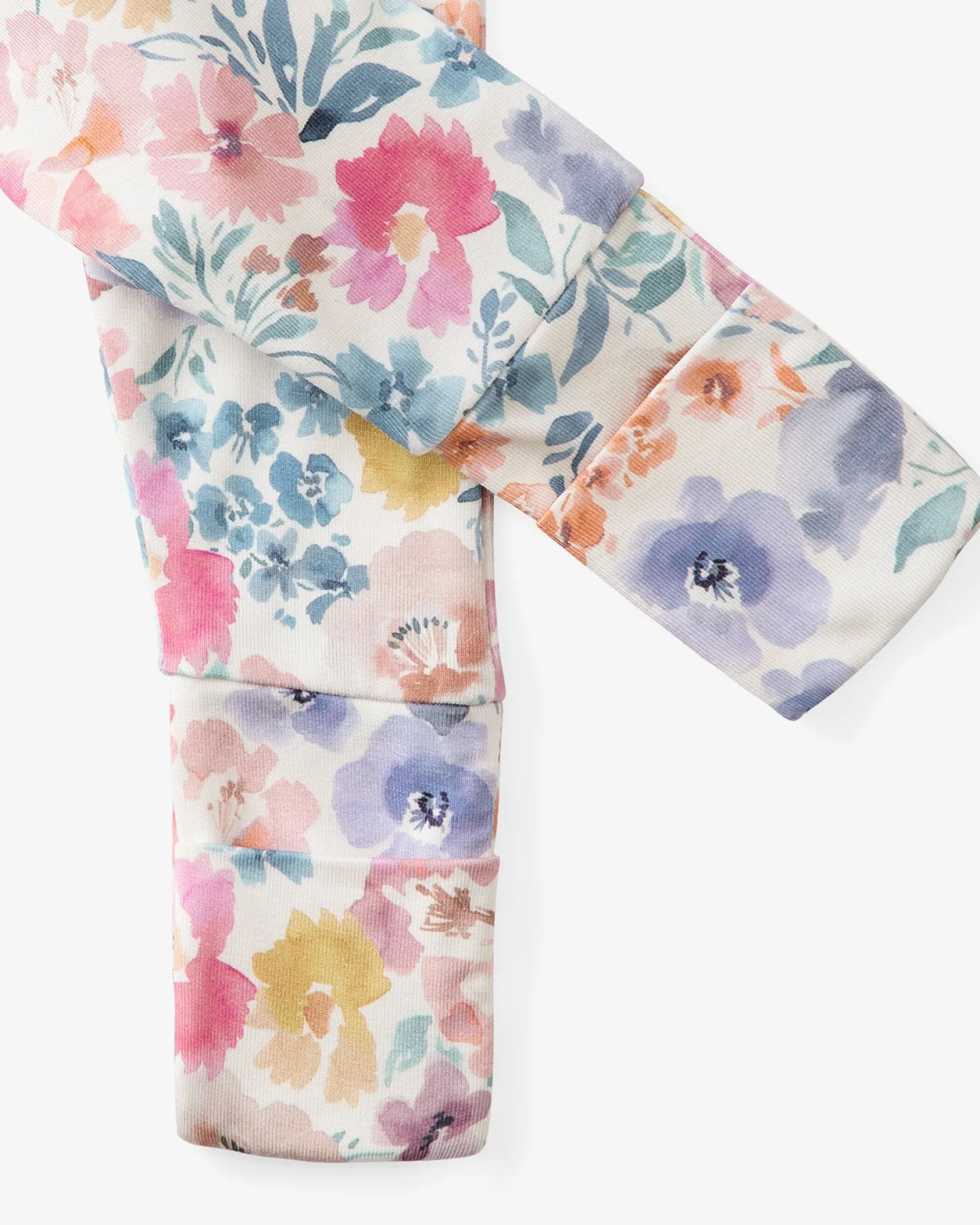 Tiny Blooms Fold-Over Legging
