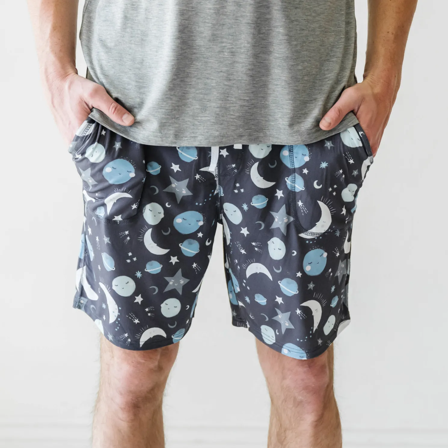 To the Moon & Back Men's Pajama Shorts