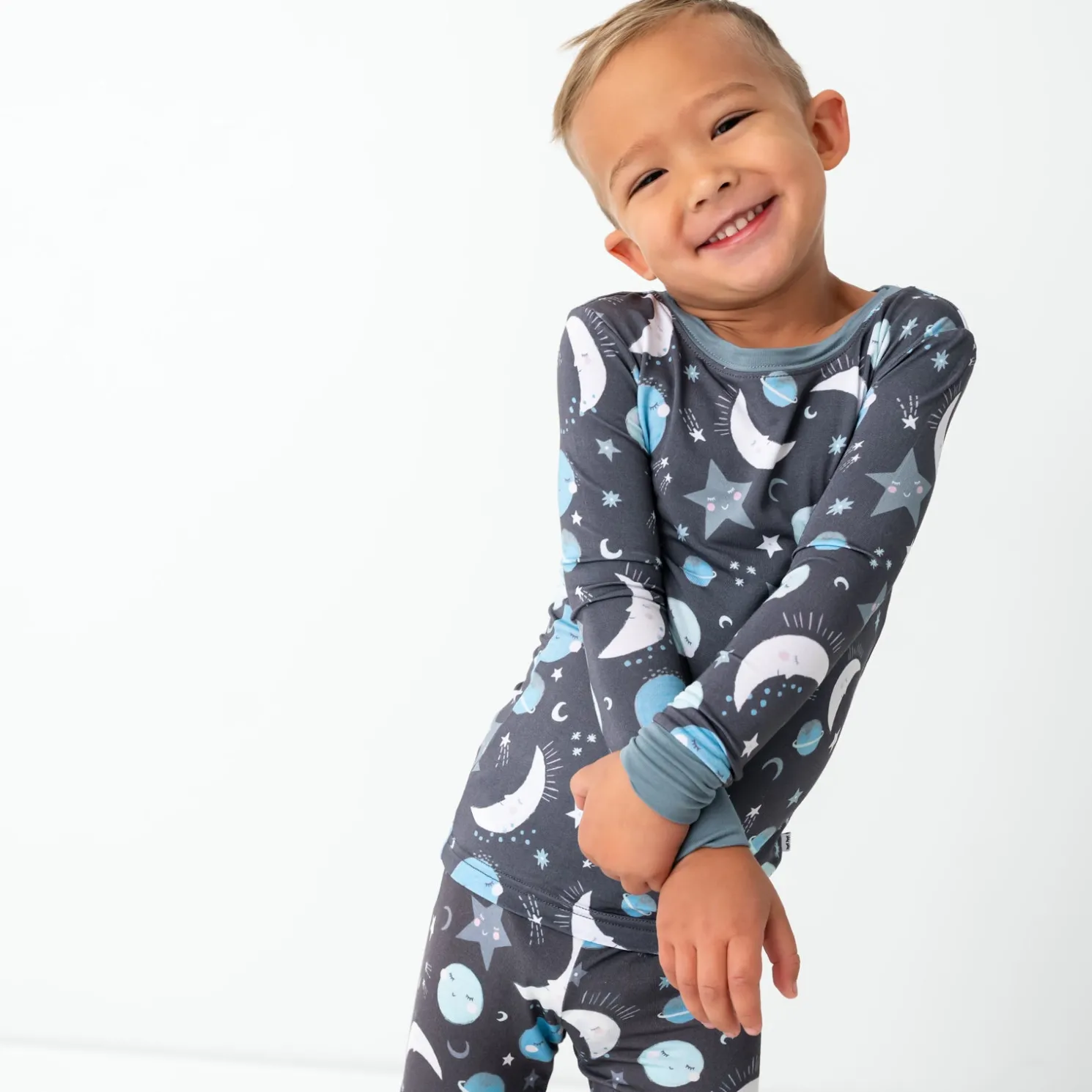 To the Moon & Back Two-Piece Pajama Set