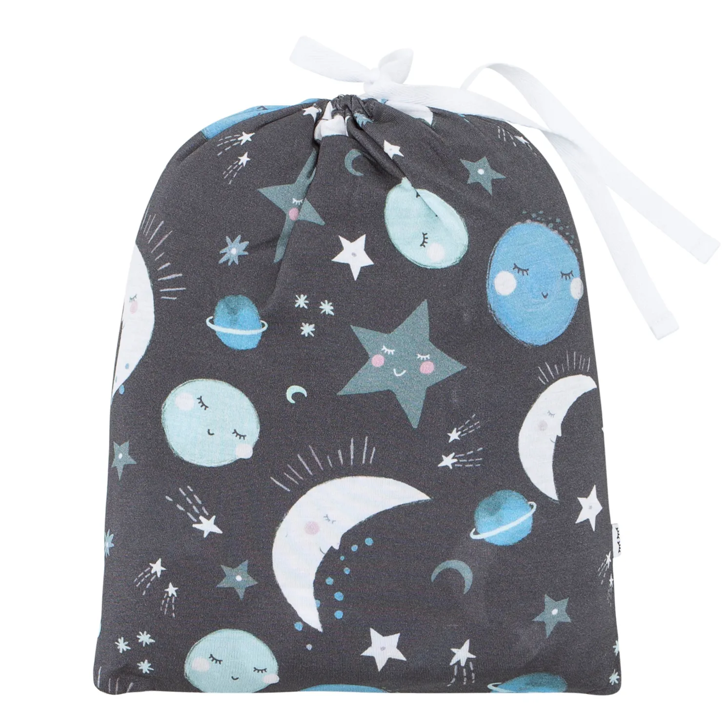 To the Moon & Back Fitted Crib Sheet