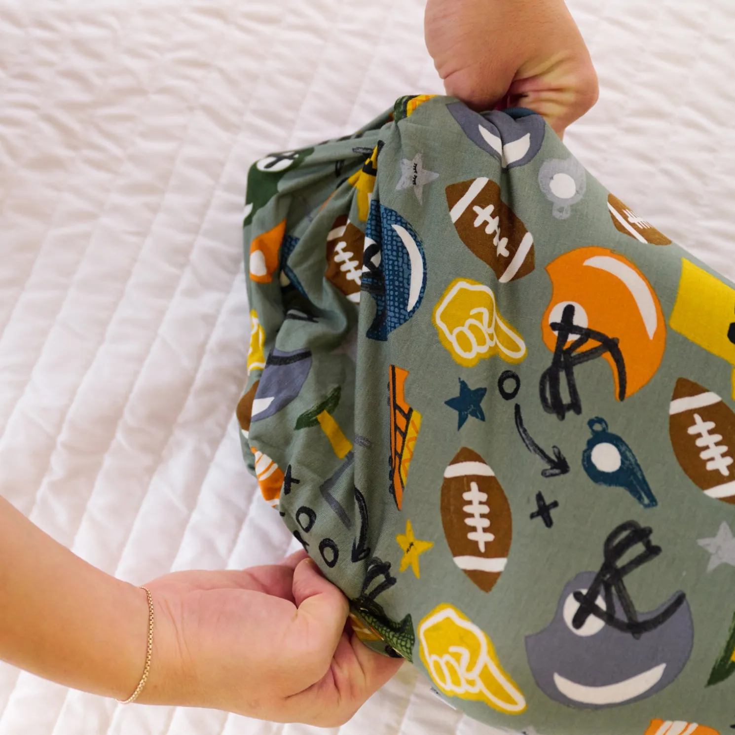 Touchdown Time Infant Gown