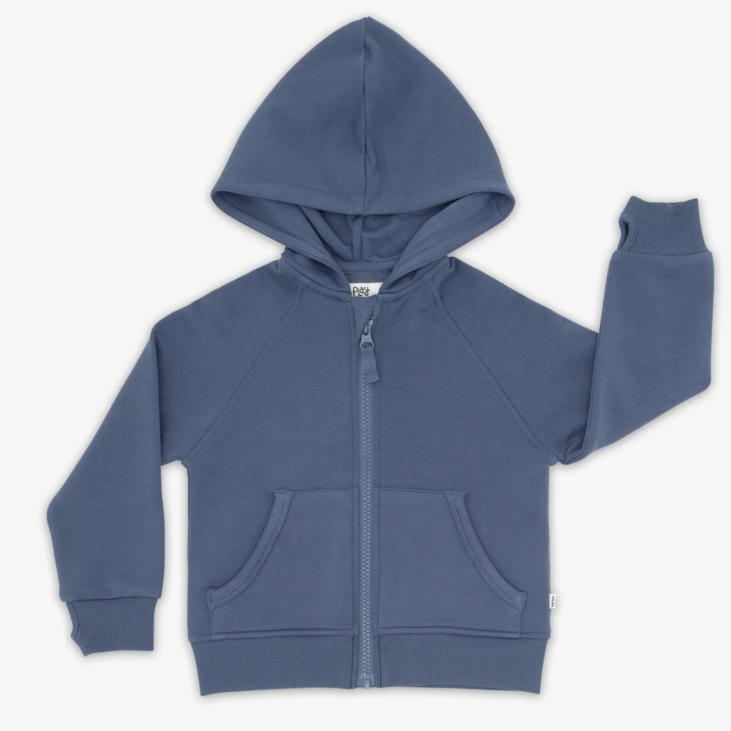 Vintage Navy Zip Hoodie