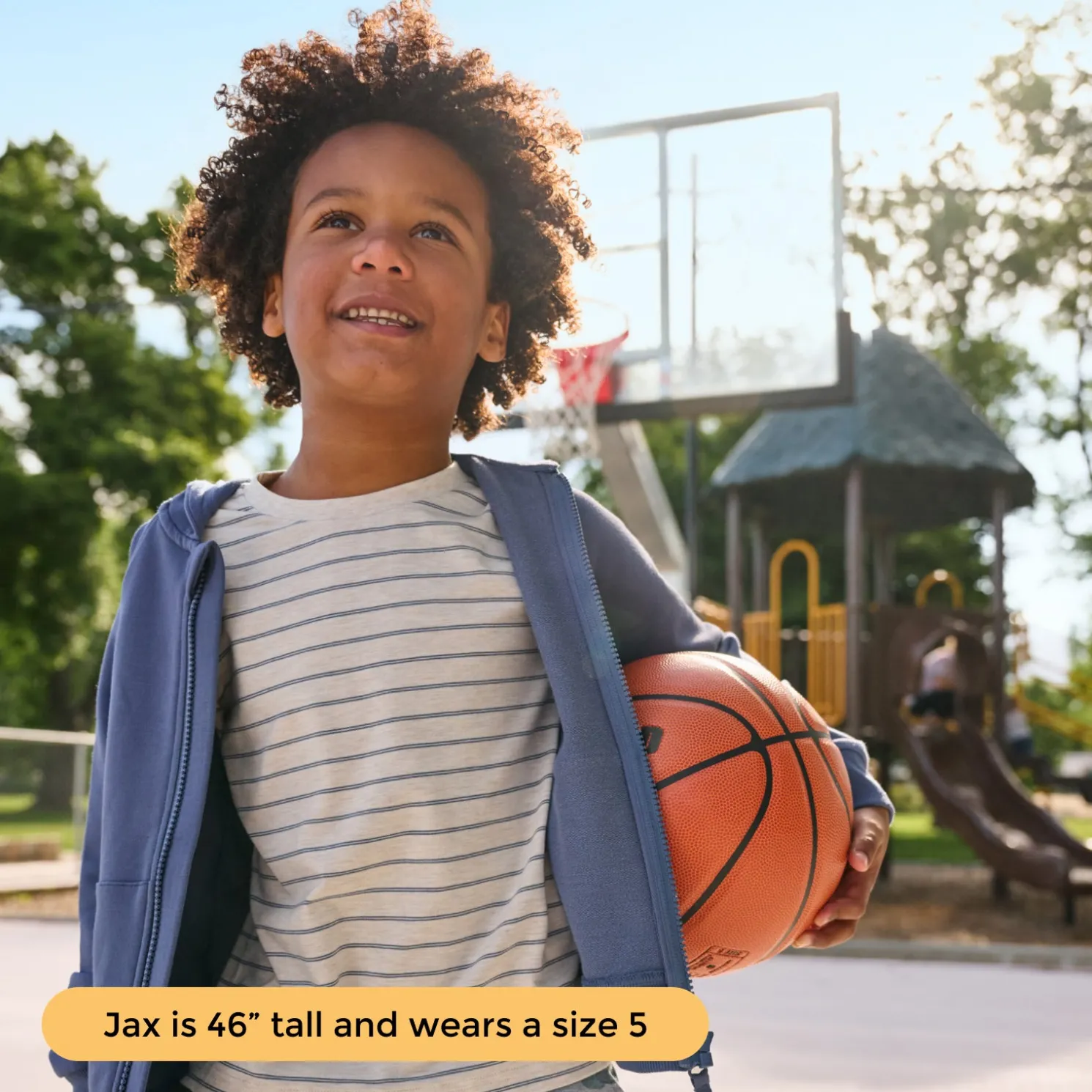 Vintage Navy Zip Hoodie