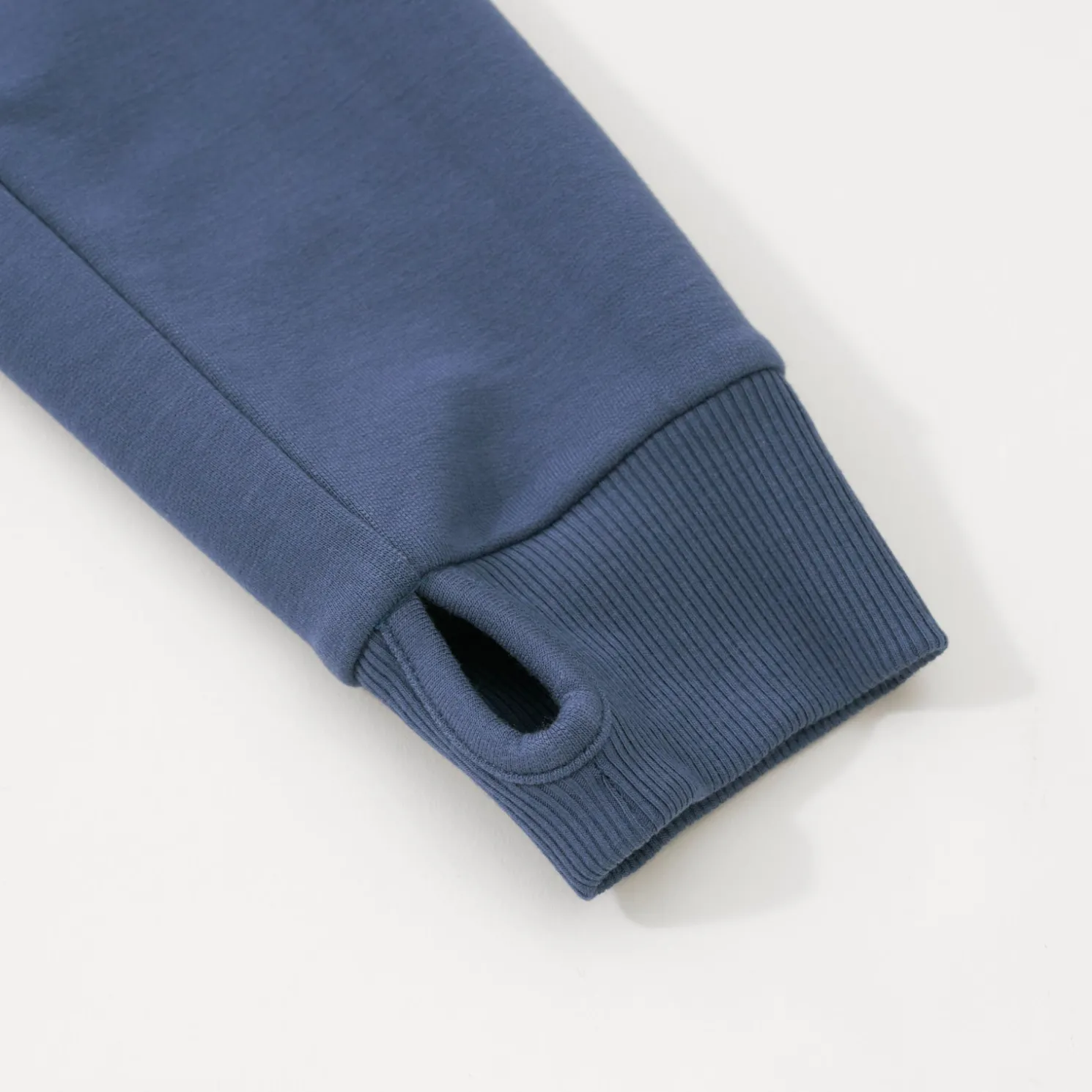 Vintage Navy Zip Hoodie