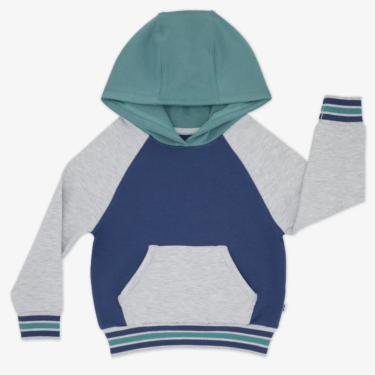 Vintage Navy Pullover Hoodie