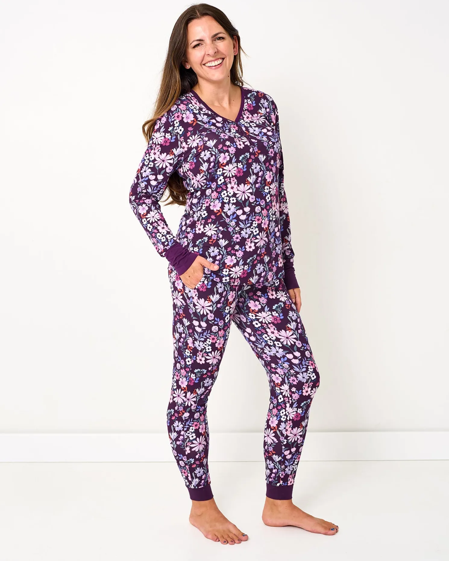 Violet Meadow Women's Pajama Top