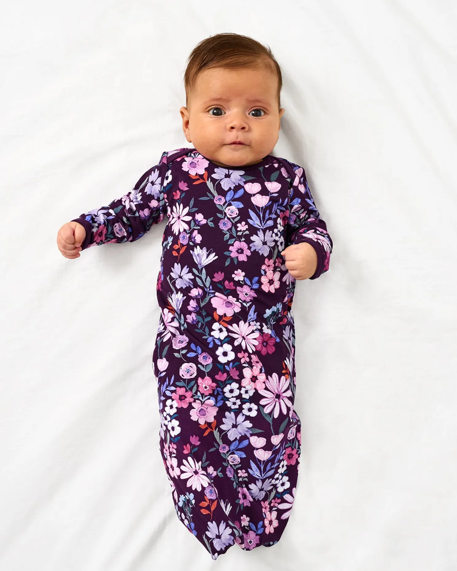 Violet Meadow Infant Gown