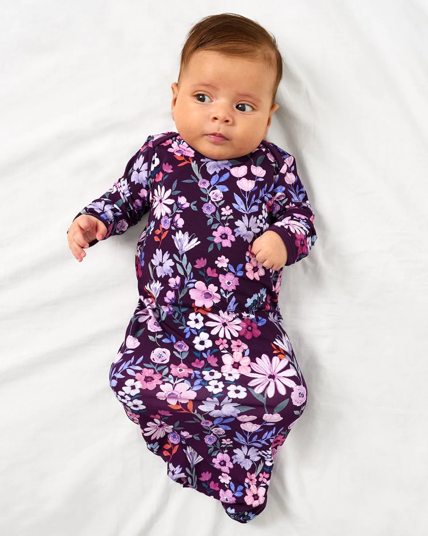 Violet Meadow Infant Gown