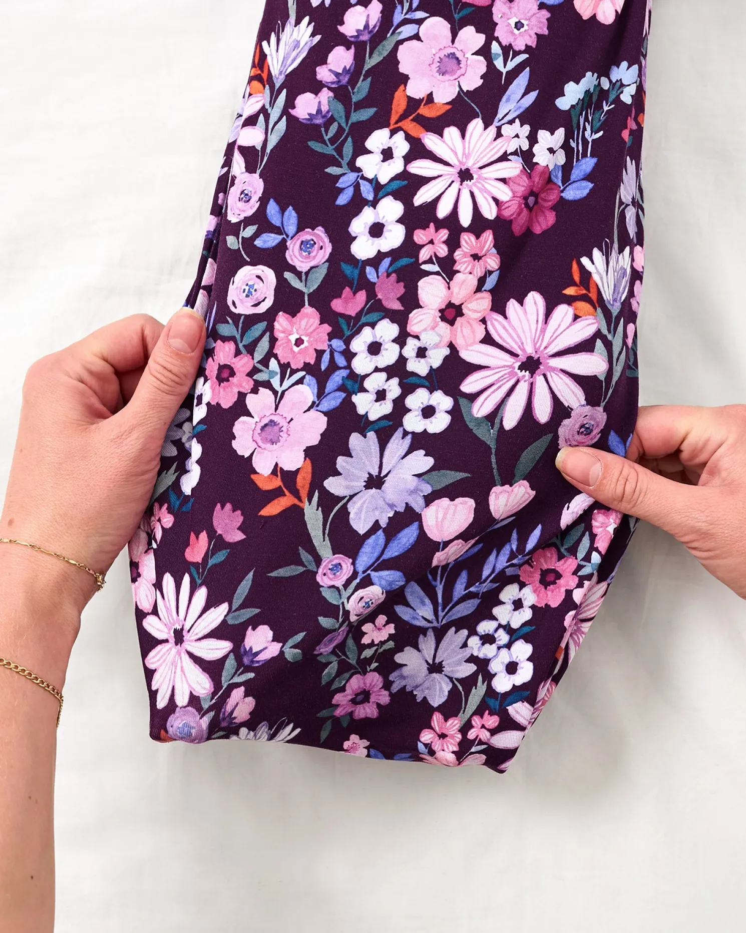 Violet Meadow Infant Gown