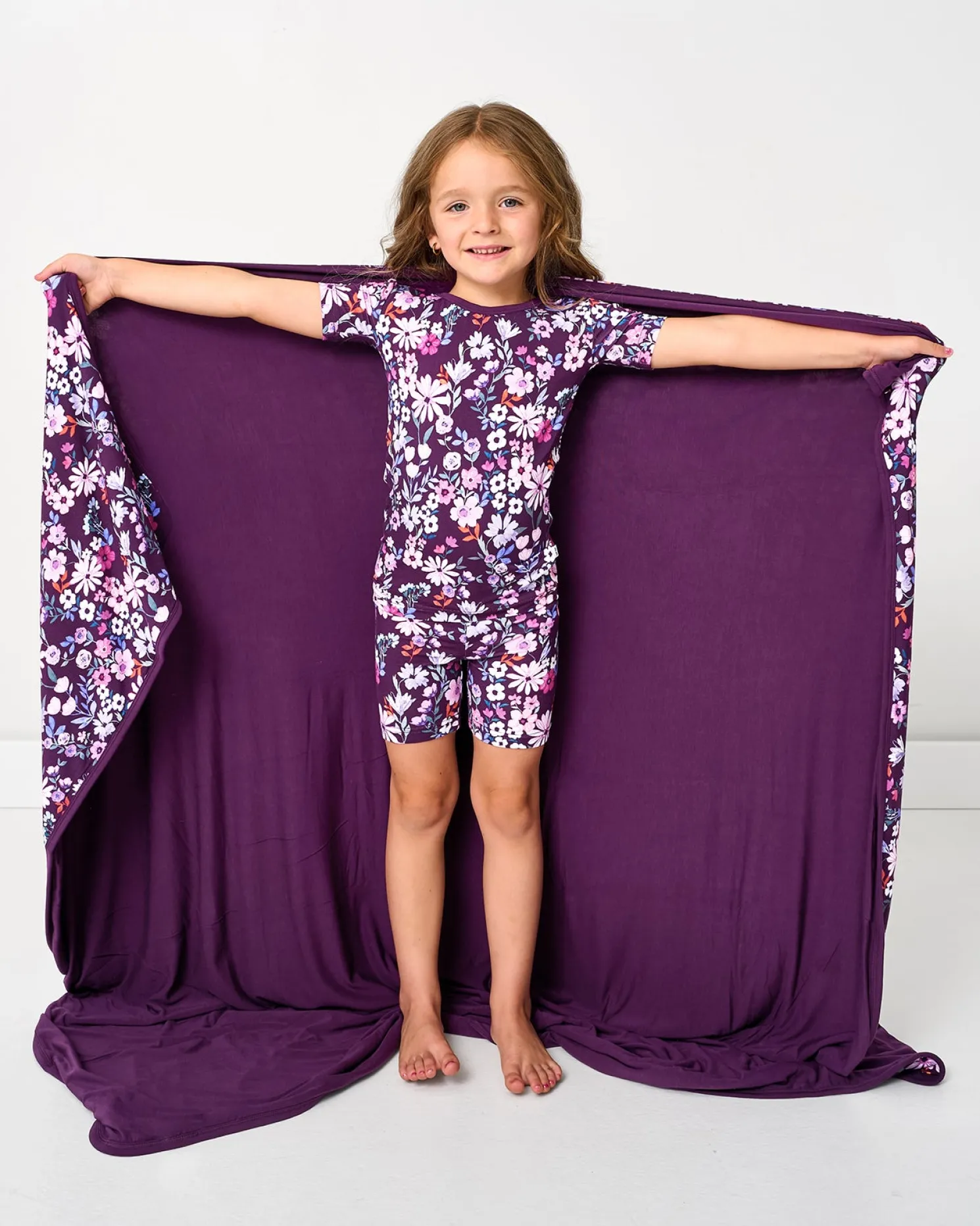 Violet Meadow Large Cloud Blanket®