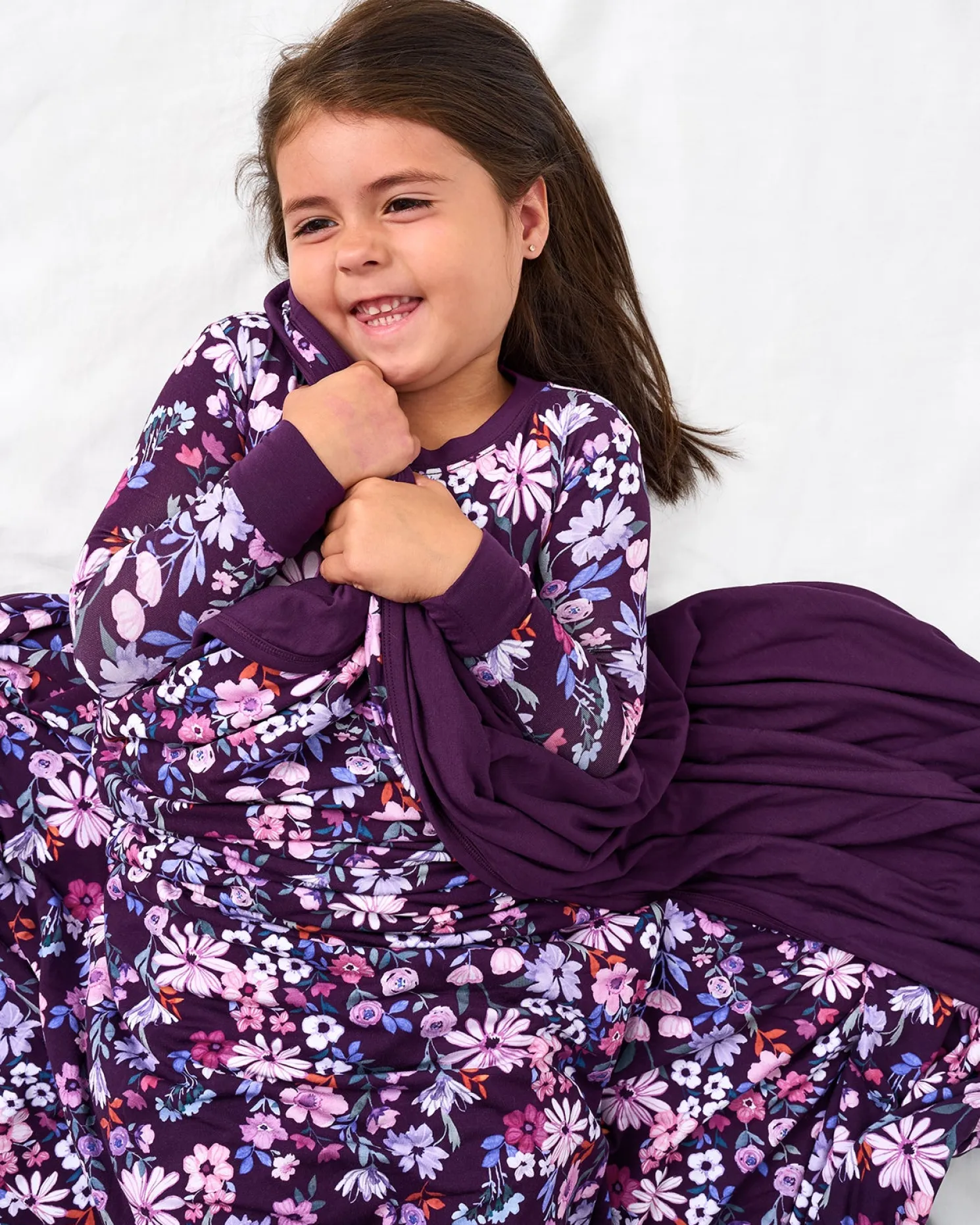 Violet Meadow Large Cloud Blanket®