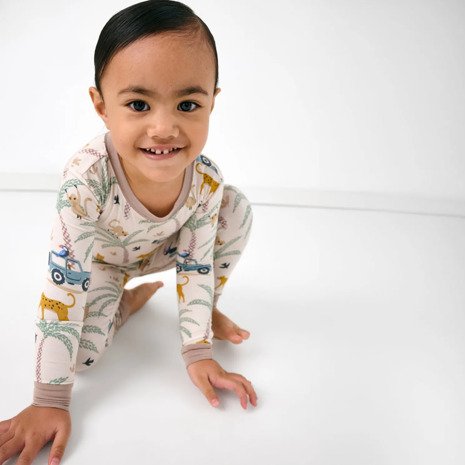 Wild Escape Two-Piece Pajama Set