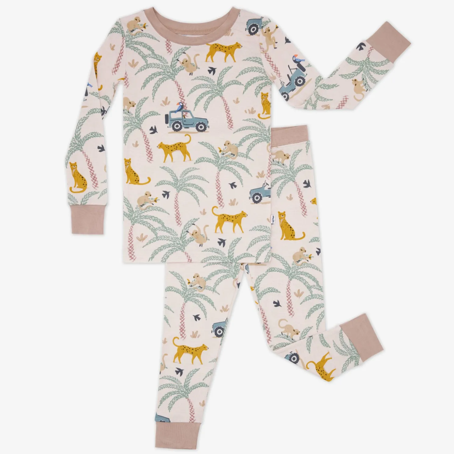 Wild Escape Two-Piece Pajama Set