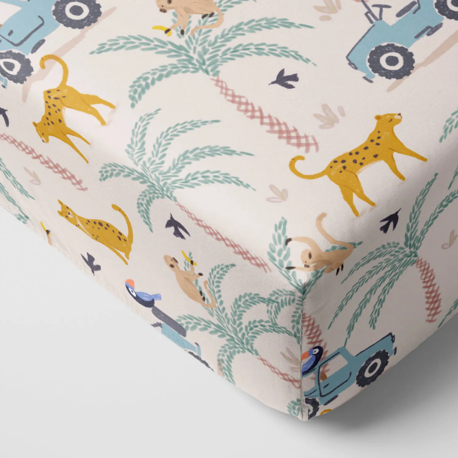 Wild Escape Fitted Crib Sheet