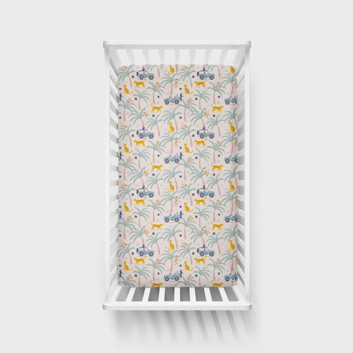 Wild Escape Fitted Crib Sheet