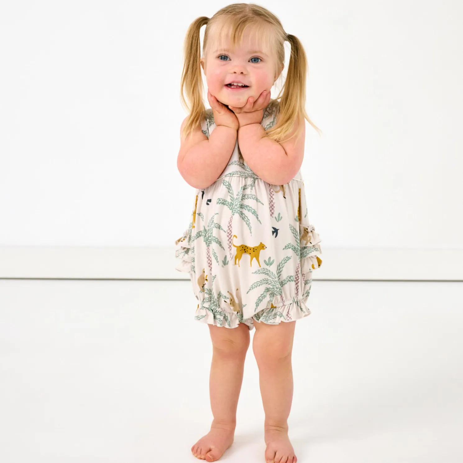 Wild Escape Bubble Romper