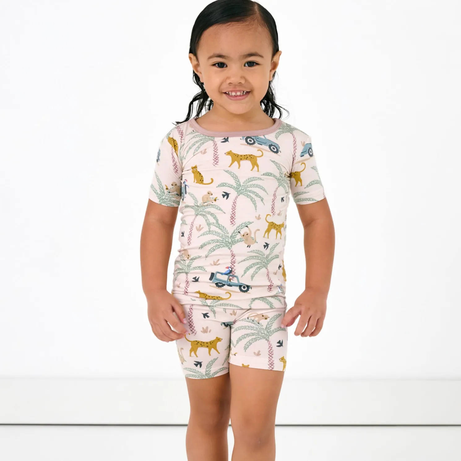 Wild Escape Two-Piece Pajama Set