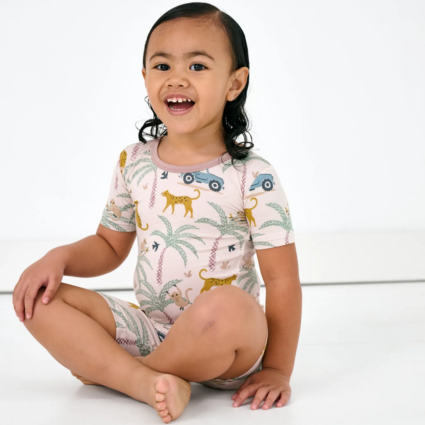 Wild Escape Two-Piece Pajama Set