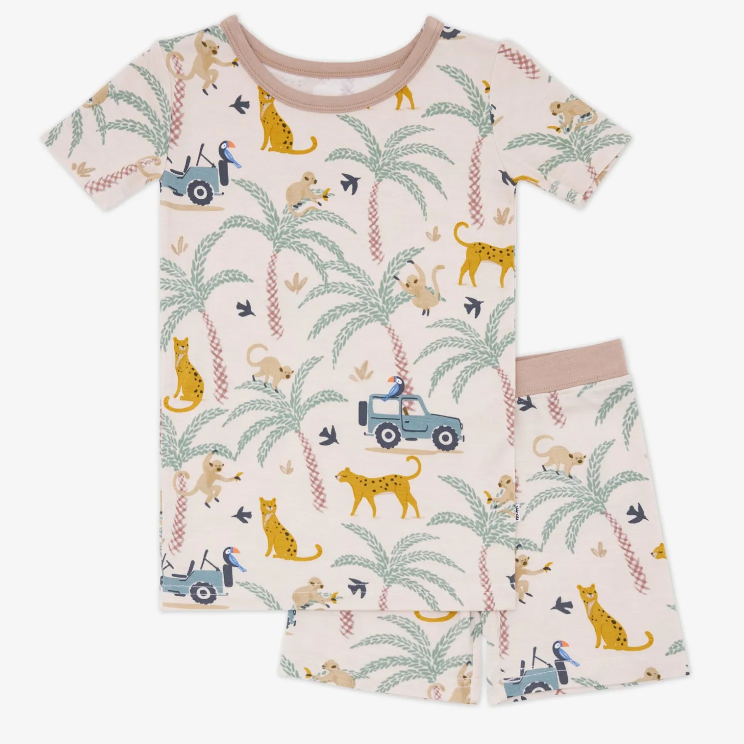 Wild Escape Two-Piece Pajama Set